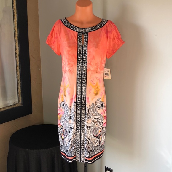 Beige by eci Dresses Nwt Beige By Eci Coral Beaded Dress Poshmark